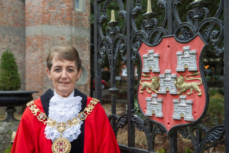 The Mayor of Winchester 2023/2004 Cllr Angela Clear